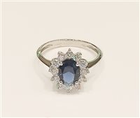 Anello Vidali Gioielli Donna in Oro bianco Zircone ANOR-51-34 - ANOR-51-34